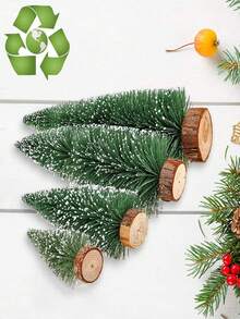 1/5 件迷你人造圣诞树、桌面小圣诞树、节日派对装饰品 - 各种尺寸,适合作为节日庆祝活动的桌面装饰 - 迷你聖誕樹 - 查看 9