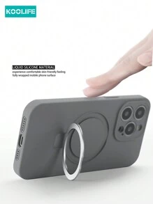 1 件 Koolife 液体硅胶磁性保护壳，全摄像头覆盖，磨砂防摔，兼容 17 ProMax/17/17 Pro/17 Air/16/16 Pro/16 Plus/16 ProMax/12/12 Pro/12 ProMax/13/13 Pro/13 ProMax/14/14 Plus/14 Pro/14 ProMax/15/15 Pro/15 Plus/15 ProMax - 淺灰色 - 查看 3