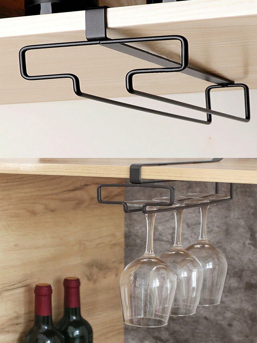 Punch Free Creative Tall Wine Glass Holder Nail Free Wine Glass Upside