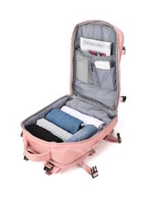 Reiserucksack, fluggenehmigt, großes Fassungsvermögen, aus Nylongewebe, wasserdicht, Wanderrucksack für Outdoor, Computerrucksack für Reisen, Camping, Wandern, für Herren und Damen, Geschenk für Mutter, Vater, Tochter, Freund, Reisezubehör, unisex, Business, funktional, Jungenrucksack, Computertasche, Gepäckgurt Design, für Schule, Uni, Business, Outdoor, für Anfänger, Fortgeschrittene, Geschenk für Freund und Vater, Bordgepäck Kabinentasche, 40x25x20, Schultaschen für Mittel- und Oberschüler