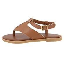 Flat Sandal Launched Lisa - 駝色 - 查看 4