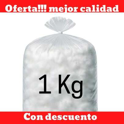 Relleno Delcrón Ultra Siliconizado 1KG Premium para Almohadas, Cojines, Puff, Peluches y Manualidades  Súper Volumen, Suavidad, Doble Rebote, Transpirable, Hipoalergénico, Lavable, No se Apelmaza, Compactado al Vacío ✨ Ideal para Descanso y Proyectos Creativos DIY ️ delcron relleno almohadas relleno cojines relleno 1 kg delcron siliconado delcron premium manualidades amigurumis cojines decorativos peluches hechos a mano puff casero descanso premium material costura relleno de manualidades diy hogar tapiceria ligera comodidad premium suavidad extra doble rebote no apelmaza lavable transpirable hipoalergenico fibra poliester decoracion hogar