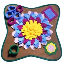 1pc Pet Sniff Mat For Dogs, Slow Feeder Nose Work Pad For Pet Training