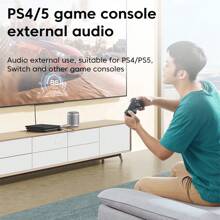 USB To 3.5mm Jack Audio Adapter USB A To 3.5mm Audio Cable USB To Audio Jack Adapter Headphones Converter For PC Laptop - Multicolor - View 6