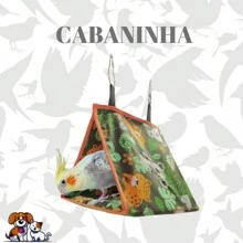 TRICOLINE BIRD HOUSE SUSPENDED WITH BIRD HOOD, BIRDS - 彩色 - 查看 1