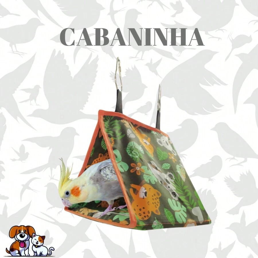 TRICOLINE BIRD HOUSE SUSPENDED WITH BIRD HOOD, BIRDS - 彩色 - 查看 1