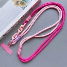 1 Dây đeo điện thoại dài, Dây đeo chéo vai di động có kẹp có thể tháo rời cho ốp điện thoại, Chống trượt, Chống rơi, Chống thất lạc, Quà tặng có thể điều chỉnh độ dài cho Mẹ, Gia đình, Bạn bè, Sinh nhật, Mặt dây điện thoại ngày lễ, Dây đeo điện thoại - Nhiều màu - Xem 20