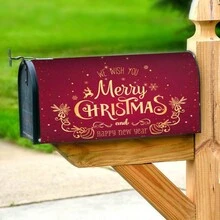1 cái Vỏ hộp thư Giáng sinh 'MERRY CHRISTMAS' Trang trí chống bụi - Nhiều màu - Xem 6