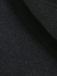 23 Letter Print Casual Round Neck Sweatshirt For Plus Size Men - Black - View 5