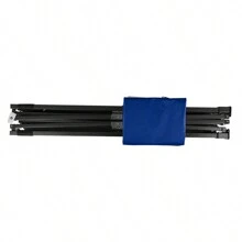 3x3 Reinforced Folding Awning In Various Colors - Blue - View 2