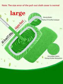 3 件装可重复使用可清洗替换拖把垫适用于扫地机平板拖把头 - 彩色 - 查看 4