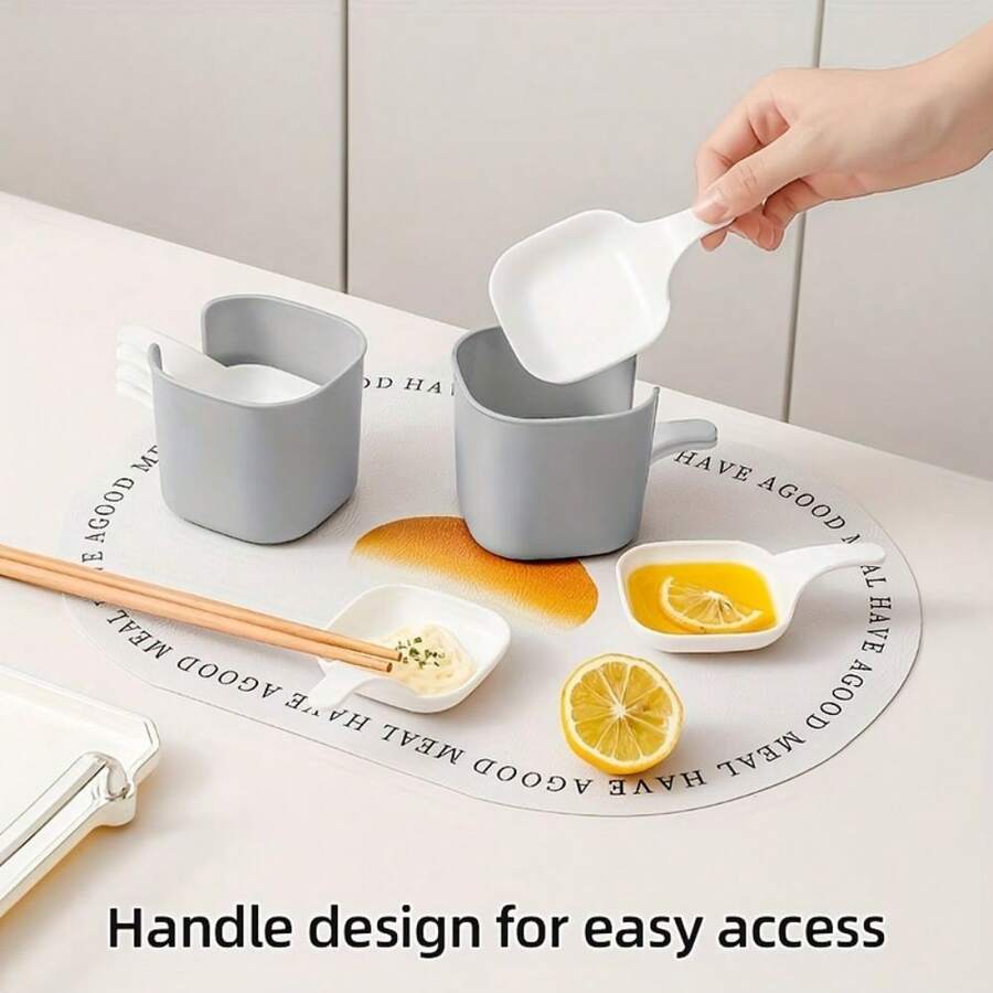 Home Use Condiment Dish Set, Kitchen Salted Vegetable Seasoning Dipping