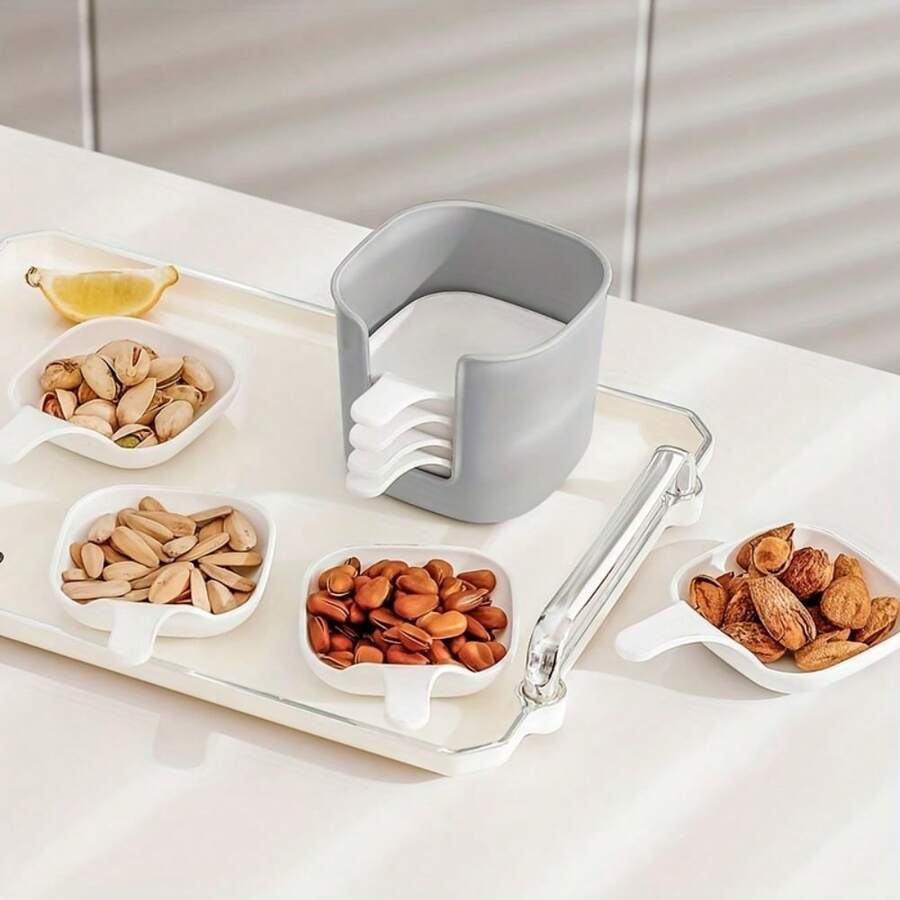 Home Use Condiment Dish Set, Kitchen Salted Vegetable Seasoning Dipping