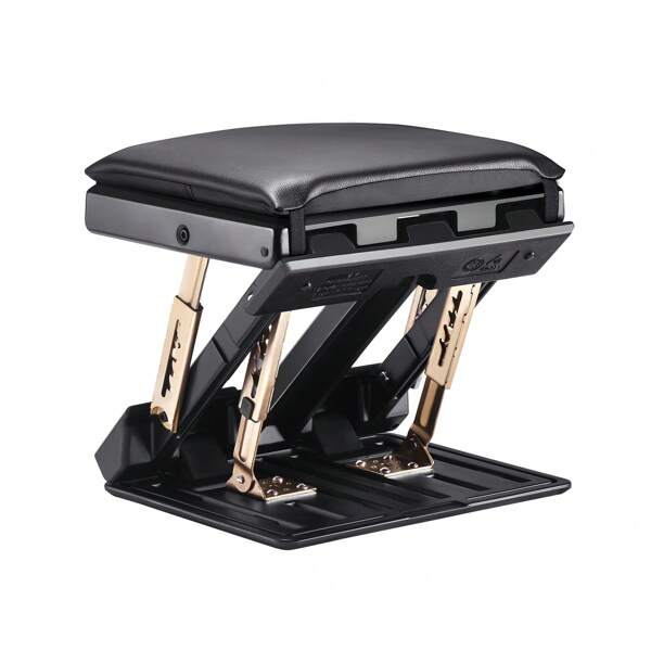 Reposapiés plegable multifuncional para uso doméstico y en el coche/taburete para uso en oficina/taburete