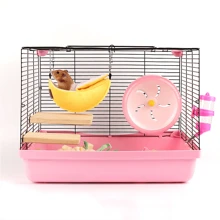 Cozy Banana Hammock For Small Animals - Soft Hanging Bed For Hamsters, Guinea Pigs, And More - Provides Warmth And Comfort In Cage Or Nest - Multicolor - View 4