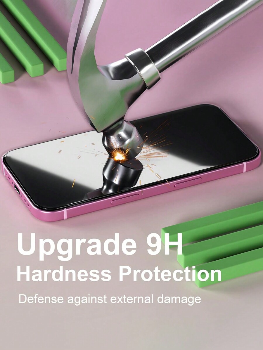 3 paquets compatibles avec l'écran protecteur d'iPhone 16 Plus 6,7