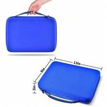 Battery Organizer Case, Batteries Storage Holder Container With Tester Checker. Garage Organization Box For 150+ AA AAA 9V C D (Not Includes Battery Pack) - Royal Blue - View 5