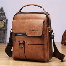 Túi đeo vai da cổ điển Túi đeo chéo cho nam doanh nhân - Nhiều màu - Xem 10