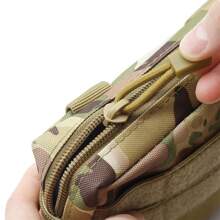 NYXIA Outdoor EDC Hunting Toolkit Molle Pouch, Multifunctional Camouflage Waist Pack Coin Cell Phone Pouch, Nylon Portable Men's Handbag - Multicolor - View 5