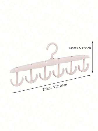 Percha giratoria con 12 ganchos, percha ahorradora de espacio para ropa interior, percha secadora ondulada, percha multifuncional para el hogar y dormitorios, puede usarse como regalo para familiares, amigos, maestros, compañeros de clase, adecuada para viajes, actividades al aire libre, campamentos, fiestas, reuniones, vacaciones en la playa, decoraciones de Halloween, Navidad, otoño, almacenamiento, organizador