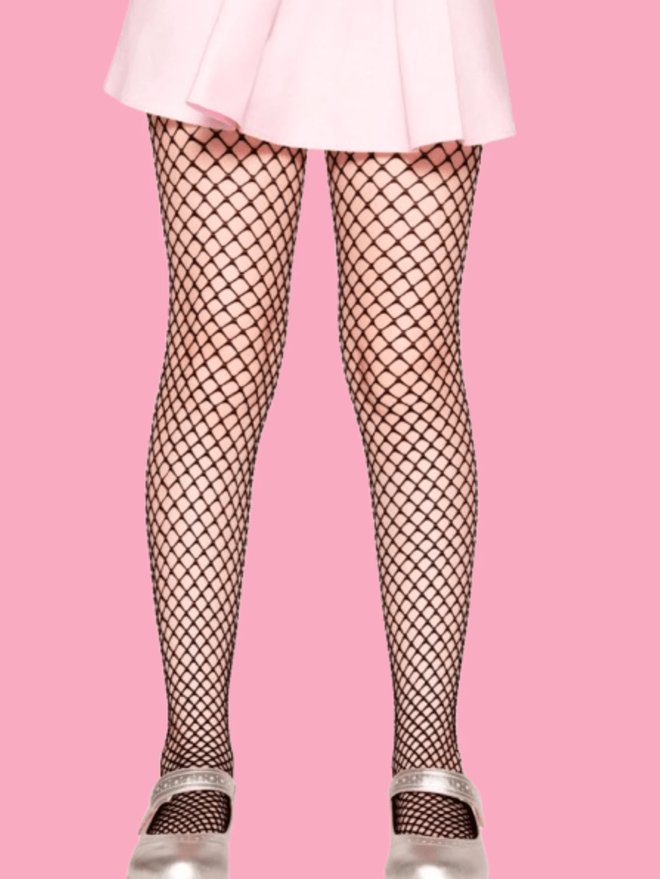 Children's Fishnet Tights Little Wolf 2513 - màu đen - Xem 1
