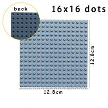 2PCS 16X16 Dots Small Particle Compatible DIY Building Blocks Baseplates Bricks Educational Assemblage Construction Base Plates Toys For Kids - Multicolor - View 7
