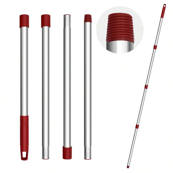 1 Pieza Repuesto de Palo para Mopa Giratoria Compatible con O-Cedar/Fácil Estrujado Gira 1 Tanque Material de Acero Inoxidable de Alta Calidad Fácil de Instalar para Limpieza de Cocina, Baño, Herramienta de Limpieza, Regalo de Navidad y Halloween