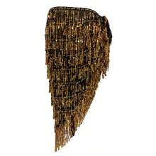 新款肚皮舞臀巾带亮片、流苏腰链，适合舞蹈节派对和初学者 - 彩色 - 查看 12