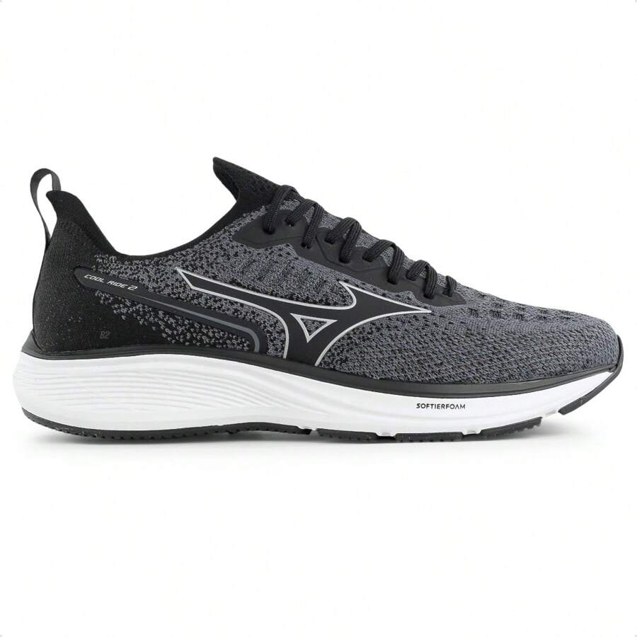 ORIGINAL Mizuno Cool Ride 2 Men's Tennis Shoes With INVOICE And WARRANTY - CHUMBO / PRETO - Xem 1