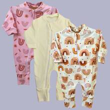 KIT OF 3 OVERALLS FOR GIRLS RN-9 MONTHS - Nhiều màu - Xem 3