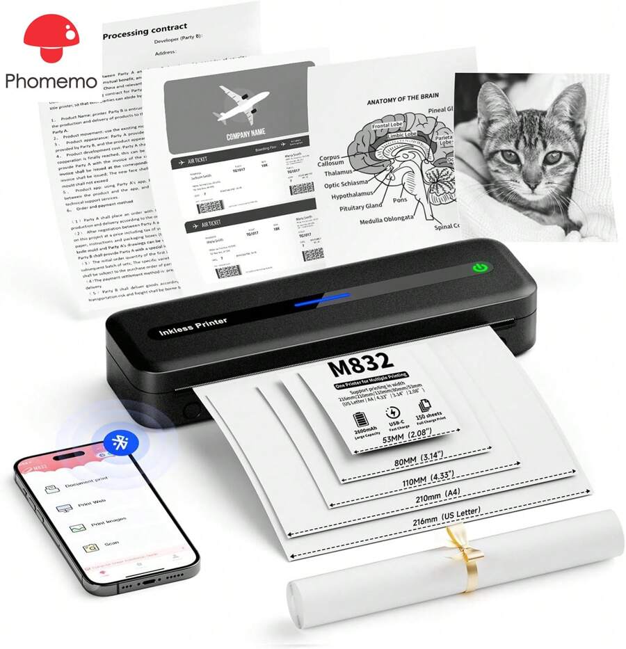 Phomemo Impresoras - Negro - Ver 1