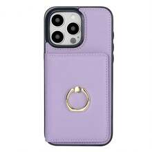 Bao da ví da PU tương thích với iPhone 16 15 14 13 12 Mini 11 Pro X XS Max XR 8 7 Plus SE 5G 2022 2020 có chức năng chặn RFID, khe đựng thẻ, túi đựng điện thoại tương thích với Samsung Galaxy S24 S23 S22 S21 FE Plus Note 20 Ultra A55 A15 A54 A14 A73 A53 A13 A52 A72 A12 A71 A51 4G 5G có giá đỡ dạng nhẫn xoay 360°, giá đỡ chân đế cho ốp lưng Pixel 8 Pro 8A 6A - Màu tím hoa cà - Xem 41