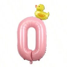 1 bộ bóng bay nhiều màu sắc hình xe hơi hoạt hình mini, động vật, số 40 inch và 32 inch, bao gồm vịt, ếch, lợn, gấu trúc, bò, xe cứu hỏa, v.v., dùng để trang trí tiệc, sinh nhật, ngày lễ, giáng sinh - Nhiều màu - Xem 16