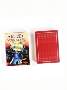 1 Set Alice In Wonderland Oracle Cards,Dungeons Dragons Card,Everyday Witch Oracle,Carramboard - Multicolor - View 4