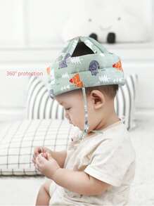 1pc 360° Protective Baby Toddler Anti-Fall Head Guard Hat