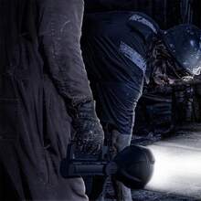 Popular High-Brightness Adjustable Portable Flashlight - Multi-Level Brightness Selection COB Long-Lasting High-Power Patrol Searchlight Multi-Purpose Portable Flashlight - A Must-Have Artifact For Travel, Camping, And Emergency Backup - Black - View 3