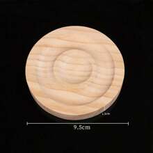 1pc Natural Wooden Jewelry Design Board Flocked Bead Board Jewelry Measuring Tools DIY Handmade Bracelet Necklace Organizer