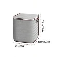 宽敞的可折叠织物收纳袋 - 适用于卧室、家居和搬家的无纺布收纳袋 - 易于使用、节省空间的设计