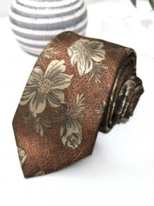 1 chiếc áo sơ mi polyester họa tiết sọc và hoa, chất liệu mềm mại, thích hợp mặc vào mùa xuân/hè/thu/đông cho nam - Nhiều màu - Xem 7