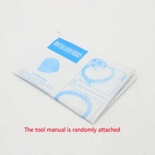 1套環形編織機工具套件，附鉤針和塑料針，4種尺寸（附件數量和顏色隨機） - 彩色 - 查看 11