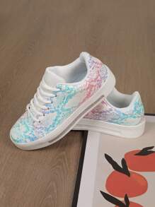2024 New Spring Classic White Canvas Sneakers For Women, Versatile Casual Colored Vulcanized Shoes