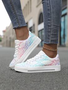 2024 New Spring Classic White Canvas Sneakers For Women, Versatile Casual Colored Vulcanized Shoes