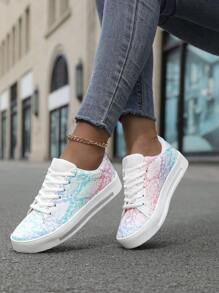 2024 New Spring Classic White Canvas Sneakers For Women, Versatile Casual Colored Vulcanized Shoes