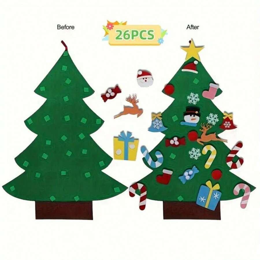 Build Your Own Christmas Tree Interesting And Educational Felt Craft