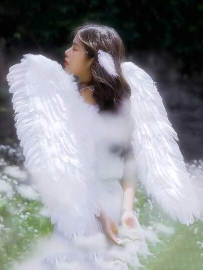 Wholesale Angel Feather Wings Costume Props For Kids And Adults Perfect Gift For Friends, Family, Mothers, Couples, Wives, Leaders, And Colleagues, Suitable For Birthday Parties, Parties, Outings, Commutes, Travel, And Vacations Halloween