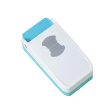 1 Pack Hole Puncher, Handheld Hole Punch Tool For Perforating Labels, Detaching Loose Label Leaves For File Organization, Round Shaped - Multicolor - View 1