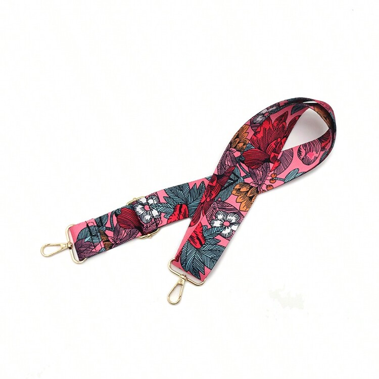 时尚多功能替换肩带适用于女士包包女士包包斜挎肩带 - 西瓜粉 - 查看 5