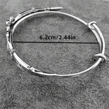 1 件波西米亚风复古万圣节蝙蝠形时尚女士手链，波西米亚风格派对礼物 - 手鐲 - 查看 2