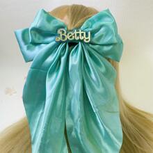 Kẹp tóc nơ tên Acrylic tùy chỉnh, Kẹp tóc tên cá nhân hóa cho phụ nữ, Quà tặng cho Lễ Tạ ơn & Giáng sinh, Phụ kiện tóc cưới, Màu sắc tươi sáng mùa xuân hè, Dễ thương, Đáng yêu, Nhiều màu sắc, Y2K, Phong cách, Unisex, Thường ngày, Hipster, Tùy chỉnh, Cá nhân hóa, Độc đáo, Tùy chỉnh, Quà tặng lý tưởng cho anh ấy, Quà tặng lý tưởng cho cô ấy, Bạn trai, Bạn gái, Gia đình, Bạn bè, Ông bà, Trẻ em, Cô ấy, Cho ngày kỷ niệm, Cho sinh nhật, Cho đám cưới, Cho lễ tốt nghiệp, Cho tân gia - bạc - Xem 12