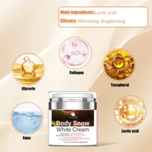 50g身体美白霜，含乳酸，有效改善肤色 - 摩卡棕 - 查看 5